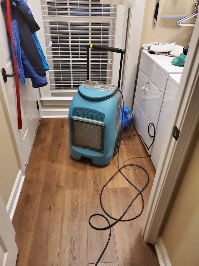 Commercial dehumidifier deployed for Flood Damage Cleanup in Hopkinsville